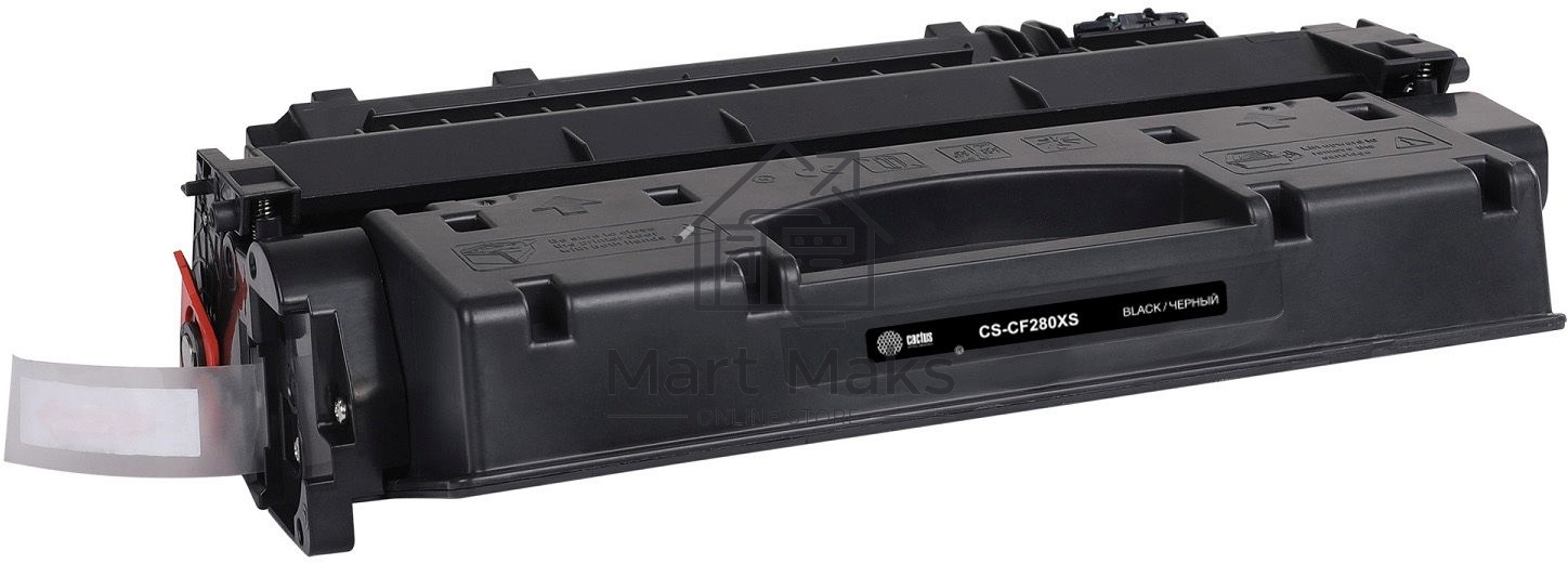 Картридж лазерный Cactus CS-CF280XS черный (6900 стр.) для HP LJ Pro 400/M401/M425