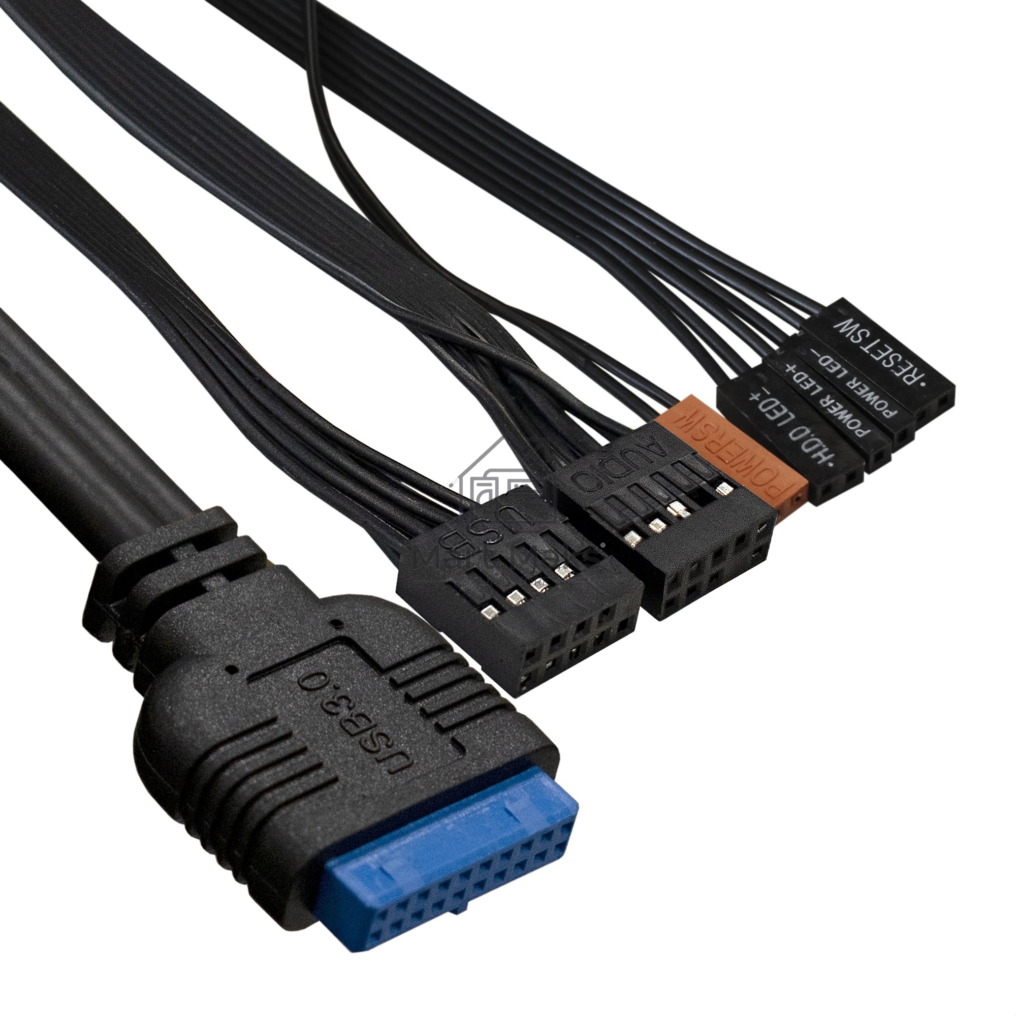 Компьютерный корпус Minitower ExeGate BAA-109U2-UN500 (mATX, БП UN500 с вент. 12см, 2*USB+2*USB3.0, аудио, черный)