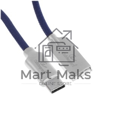 Кабель USB2.0 Cablexpert CC-P-mUSB02Bl-1.8M, AM/microB, серия Platinum, длина 1.8м, синий, блистер