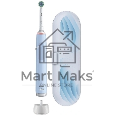 Зубная щетка электрическая Oral-B Pro 3 80870249 голубой