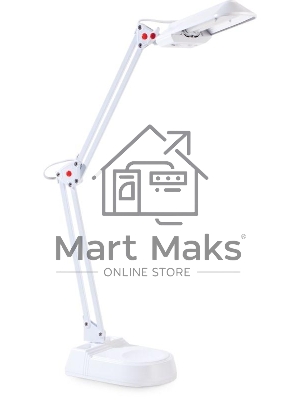 Светильник CAMELION KD-017A C01 kd-017a с01 белый настольный в к-те база+струбцина 230v 11w