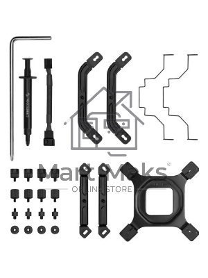 Кулер для процессора DEEPCOOL AK500 ZERO DARK черный, 120 мм, алюминий/медь, 1850 об/мин, 31.5 дБ, 4 pin, 240 Вт, 158 мм