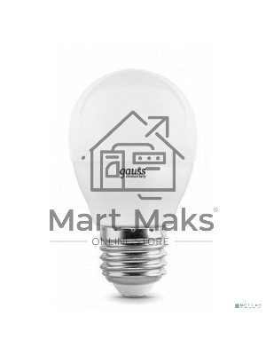 Лампа cветодиодная Gauss LED Elementary Globe 6W E27 4100K арт. 53226