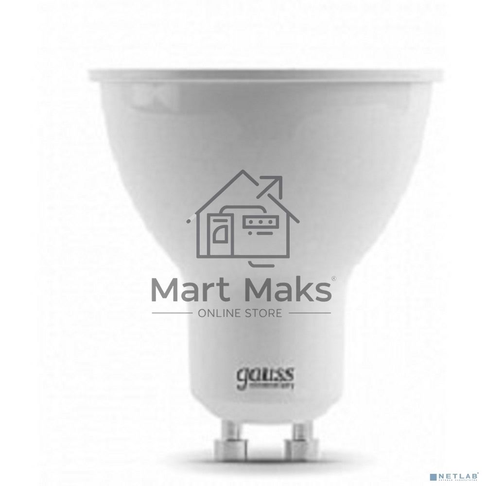 Лампа светодиодная LED 5,5Вт GU10 220В 4100К Elementary MR16 13626 Gauss