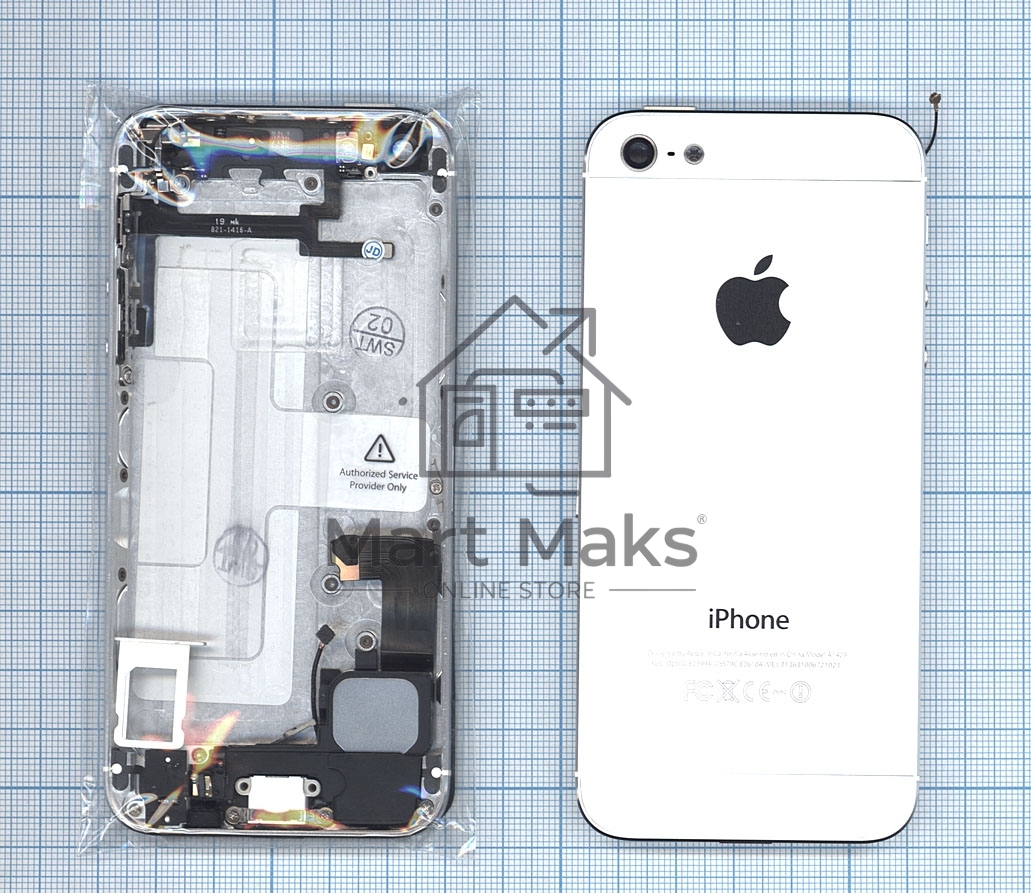 Задняя крышка для iPhone 5 белый
