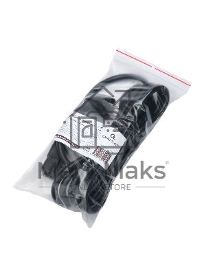 Кабель питания Cablexpert Россия PC-S22-C19-2.5-3M, Schuko-C19, 3x2.5мм2, 16A, с заземлением, медь, 3м, черный, пакет