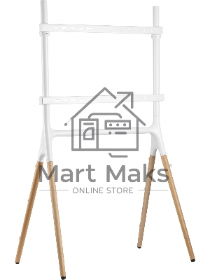 Подставка для телевизора Cactus CS-ST1247WTBCH белый/береза 49