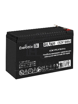 Аккумуляторная батарея ExeGate DT 1209 (12V 9Ah, клеммы F1)