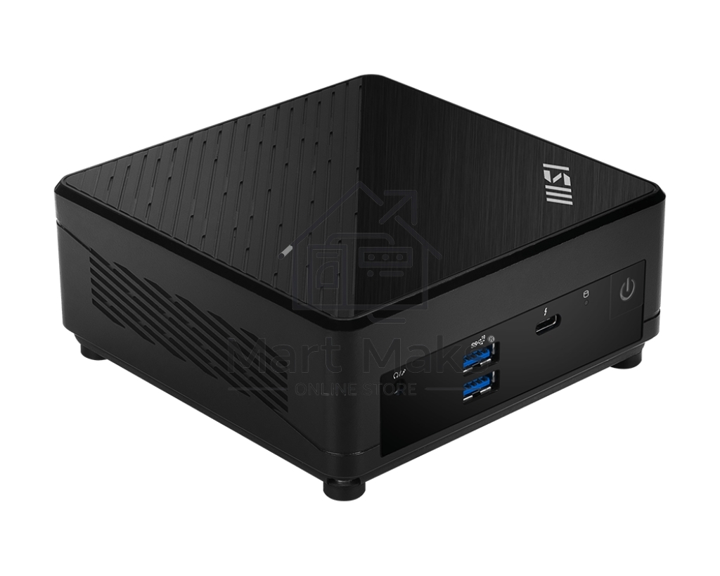 Неттоп/платформа MSI Cubi 5 12M-067BRU i5 1235U (1.3) Iris Xe noOS GbitEth WiFi BT 65W черный (936-B0A811-067)