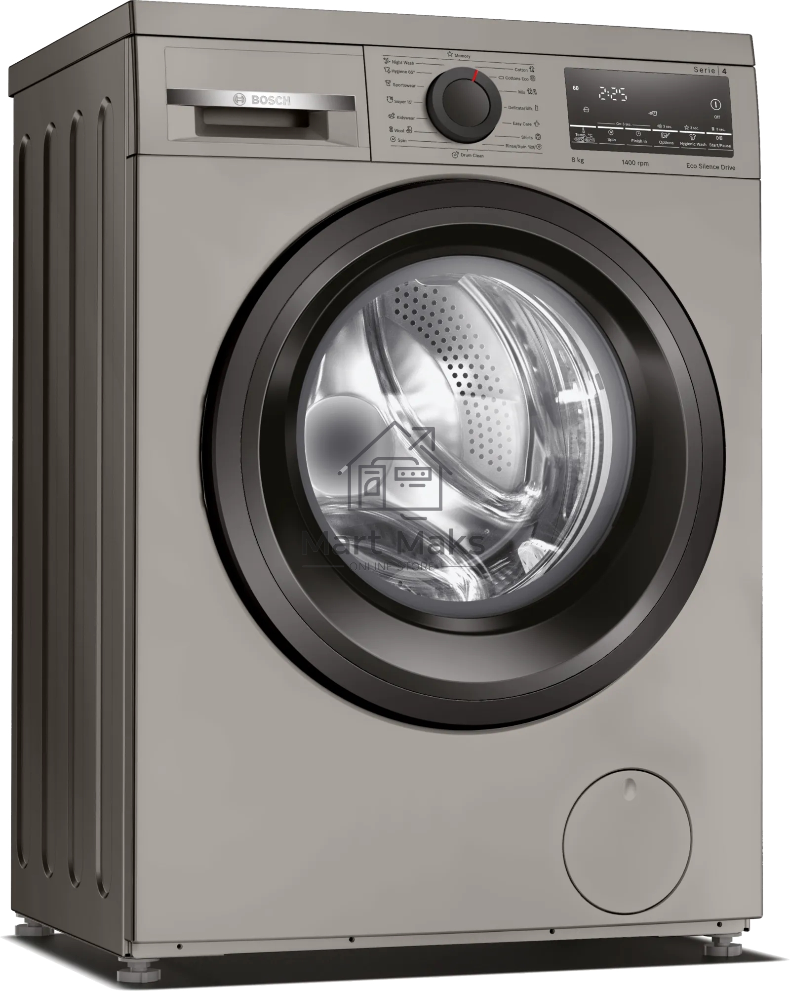 Стиральная машина Bosch WLS2846SME серый, загр.фронтальная, макс.: 8кг, 1400 об/мин, класс: A+