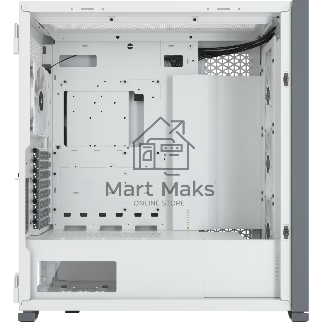 Компьютерный корпус Corsair iCUE 7000X RGB CC-9011227-WW Full-Tower ATX, белый, Tempered Glass (639459)