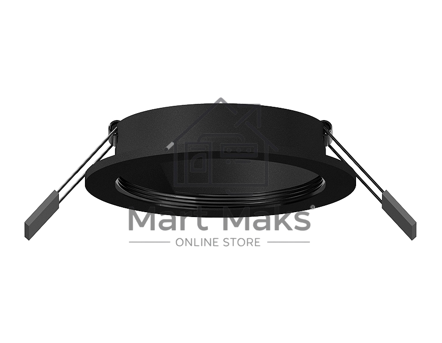 Корпус светильника C6513 SBK черный песок D80*H25mm MR16 GU5.3