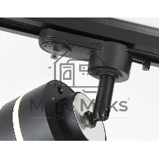 Трековый светильник Ambrella light GL5385 BK/FR черный/белый матовый GX53 max 12W