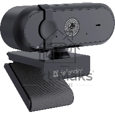 Веб-камера Defender G-lens 2788 UHD 3840x2160, 30 кадр/с, USB, шторка приватности, крепление на мониторе