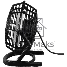 Вентилятор Rix RDF-1500USB чёрный, настольный, 2.5 Вт, 1 скорость, 10 см