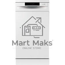 Посудомоечная машина Gorenje GS520E15W, белая, 44.8 см, 9 компл., 47 дБ, класс A++