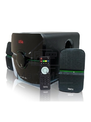 Акустическая система Dialog Progressive AP-203 черный 2.1, 18W+2*10W RMS, USB+SD reade
