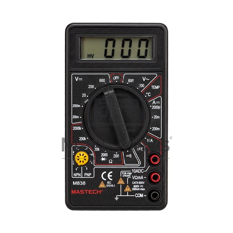 Портативный мультиметр M838 MASTECH