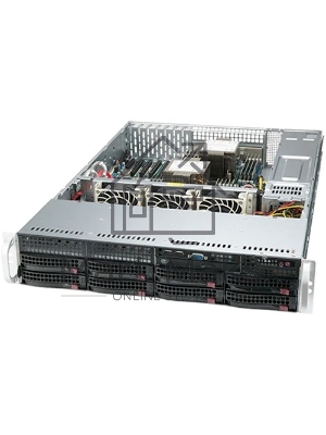 Серверная платформа Supermicro SYS-620P-TRT 2U noCPU(2)3rd GenScalable/TDP 270W/no DIMM(18)/ SATARAID HDD(8)LFF/2x10GbE/2x1200W