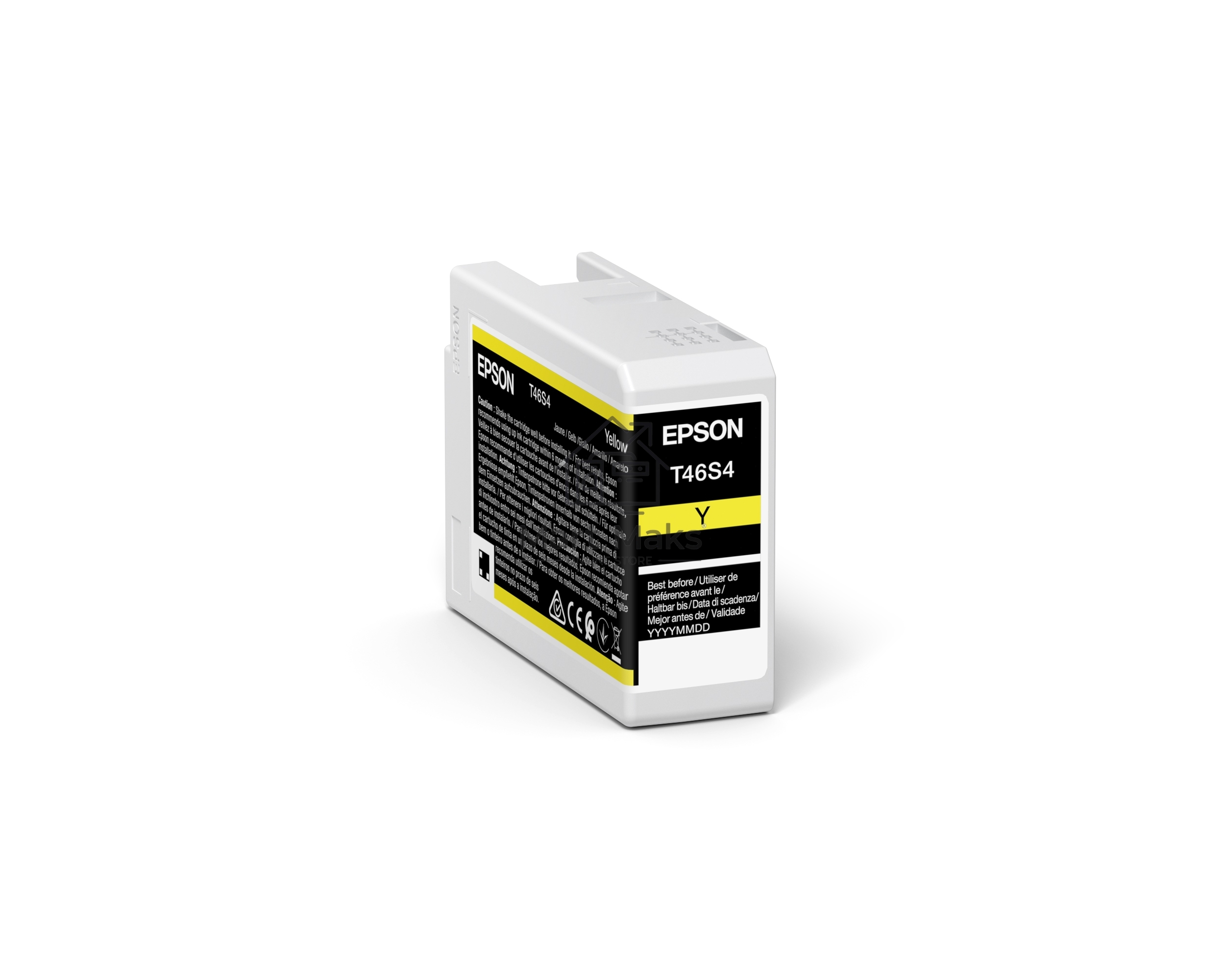 Картридж струйный Epson T46S4 (C13T46S400) желтый (25 мл) для SureColor SC-P700