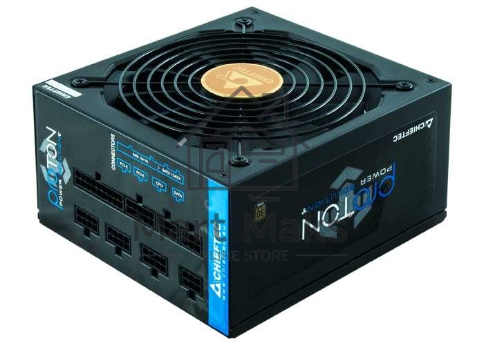 Блок питания Chieftec BDF-750C, 750Вт 80 PLUS Bronze, 140мм, модульный, черный