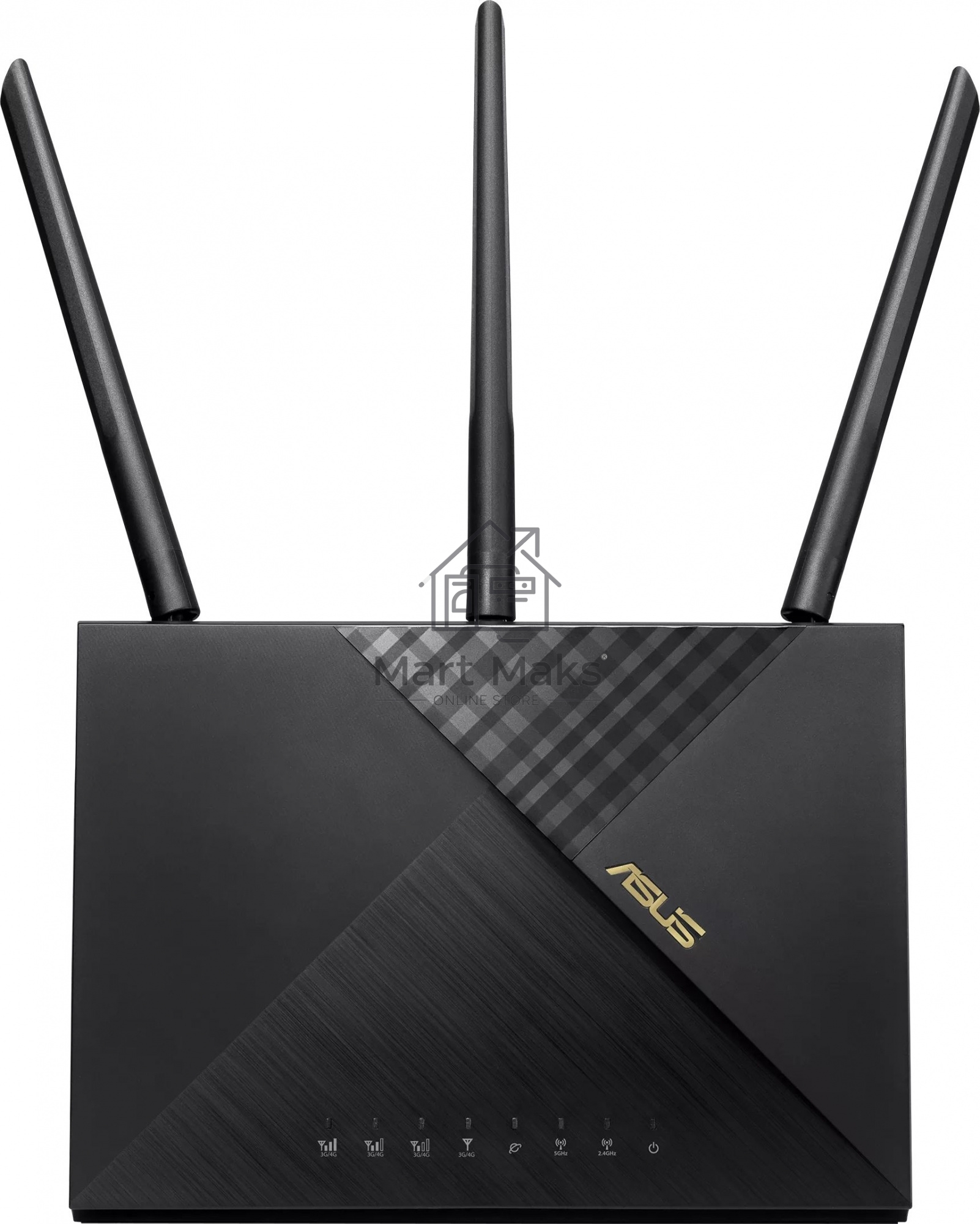 Маршрутизатор ASUS 4G-AX56 Dual-Band WiFi 6 LTE Router 574+1201Mbps EU RTL 5 (869225) (90IG06G0-MO3110)