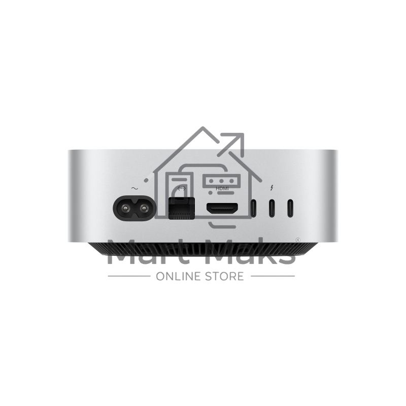 Компьютер Apple Mac Mini Silver (M4 Pro, 12C CPU, 16C GPU/24Gb/512Gb SSD) (MCX44RU/A)