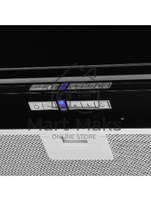 Вытяжка встраиваемая Kuppersberg Nancy S 60 черный, 60 см, 850 куб. м/ч, 42 дБ