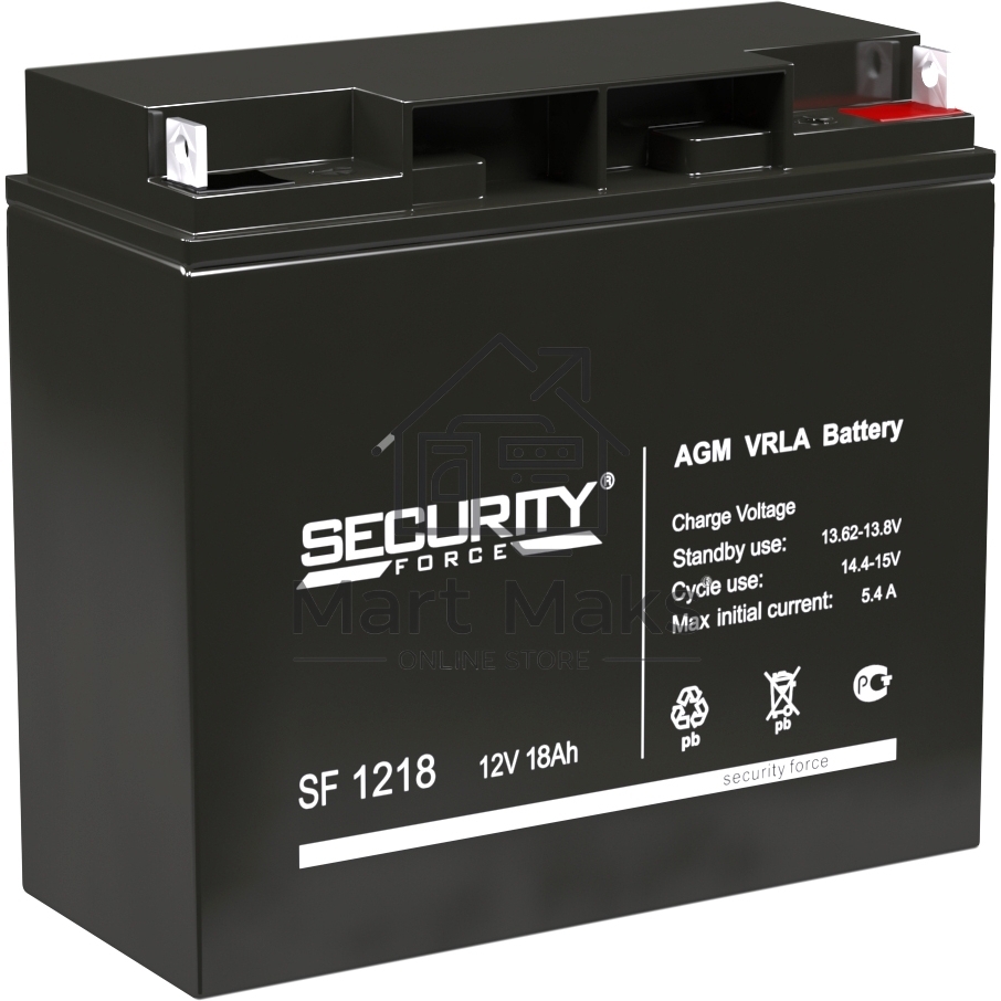 Аккумулятор Delta Security Force SF 1218