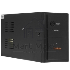 Источник бесперебойного питания ExeGate SpecialPro UNB-800.LED.AVR.EURO 800VA/480W, LED, AVR, 2 евророзетки, черный