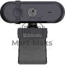 Веб-камера Defender G-lens 2788 UHD 3840x2160, 30 кадр/с, USB, шторка приватности, крепление на мониторе