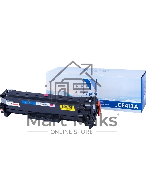 Картридж лазерный NVPrint совместимый HP CE413A/CC533A/Canon 718 Magenta для LaserJet Color M351a/M375nw/M451dn/M451dw/M451nw/M475dn/M475dw/CP2025/CP2025dn/CP2025n/MFP-CM2320fx/CM2320n/Canon i-SENSYS LBP-7200Cdn/7210Cdn/7660Cdn/7680Cх/MF8330Cdn/8340Cdn/83
