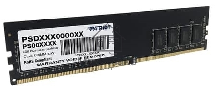 Оперативная память Patriot Signature, DDR4, 16GB (1x16 GB), 2400 MHz, CL17, DIMM