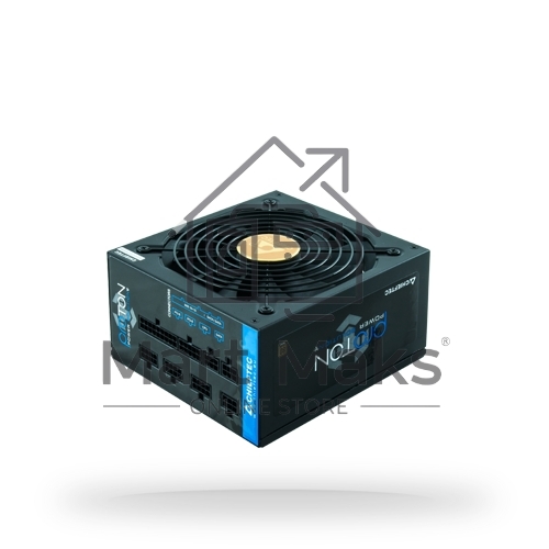 Блок питания Chieftec BDF-750C, 750Вт 80 PLUS Bronze, 140мм, модульный, черный
