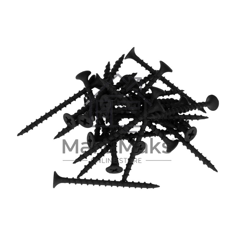 Саморез гипсокартон-металл KRANZ 3.5х51, пакет (50 шт./уп.)
