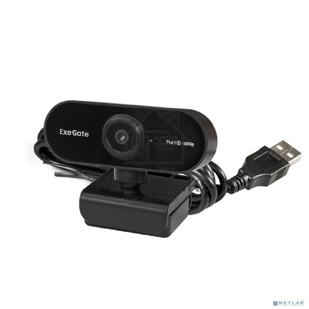 Веб-камера ExeGate EX287379RUS Stream C925 FullHD T-Tripod (матрица 1/3