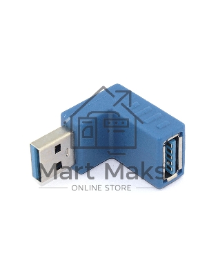 Угловой удлинитель USB Type A с поворотом наверх