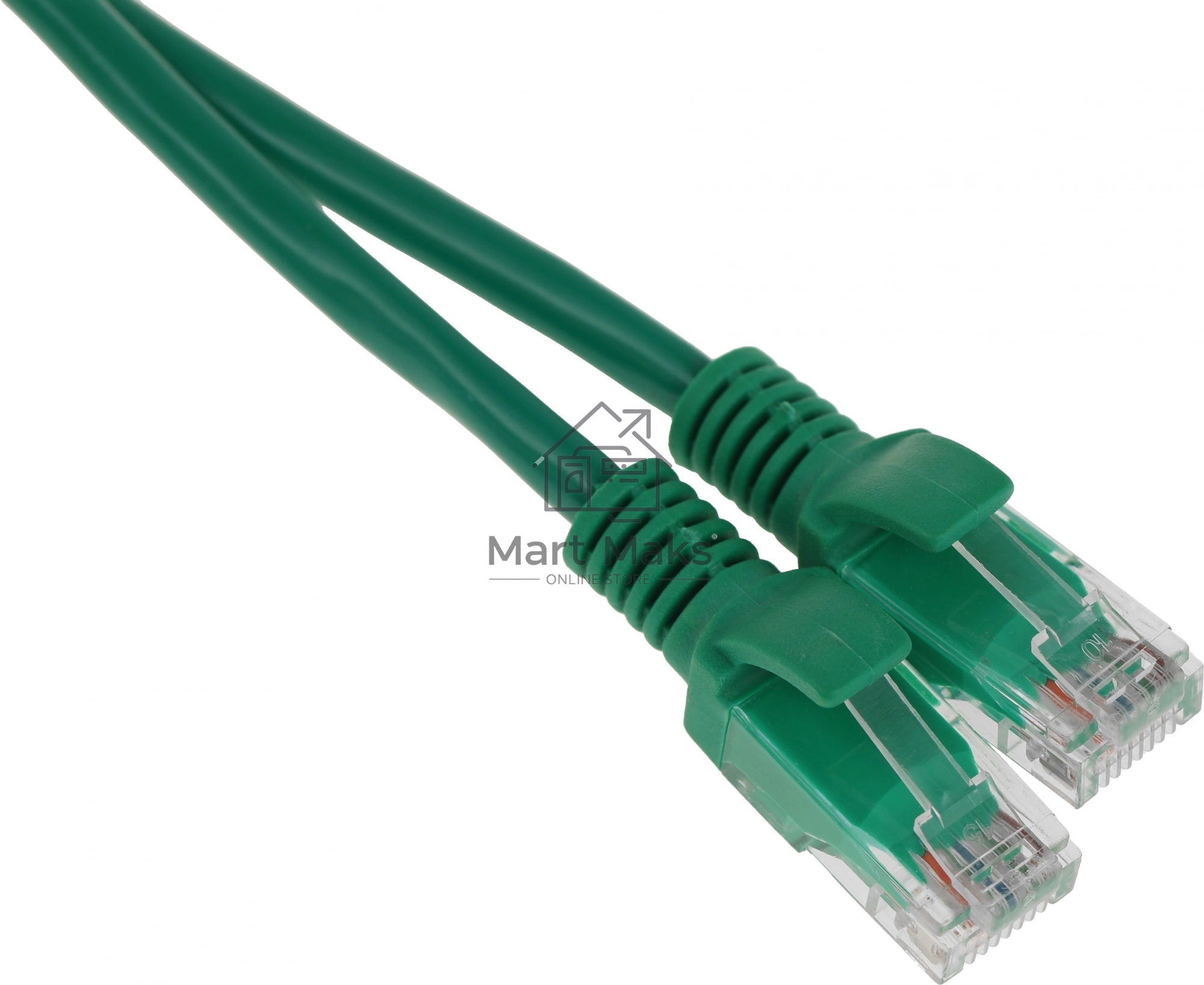 Патч-корд UTP Cablexpert кат.5e, 0.5м, литой, многожильный (зеленый)