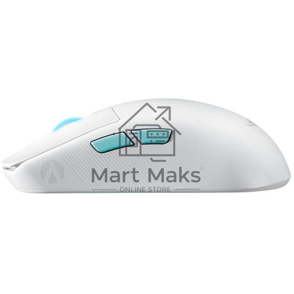 Мышь беспроводная/проводная ASUS ROG Harpe Ace Aim Lab Edition белый, 36000 dpi, радиоканал, Bluetooth, USB, кнопки - 5