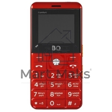 Мобильный телефон BQ 2006 Comfort красный/черный