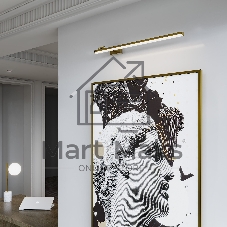 40155/LED / Светильник настенный светодиодный Acento латунь 3000K