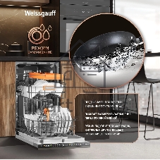 Встраиваемая посудомоечная машина Weissgauff BDW 4538 Touch Inverter Autoopen Timer Floor
