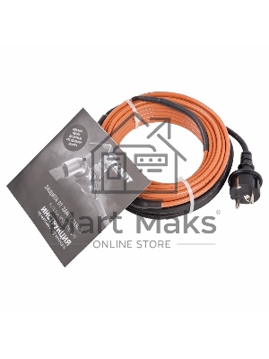 Греющий саморегулирующийся кабель (в трубу) 10HTM2-CT ( 4м/40Вт) Rexant