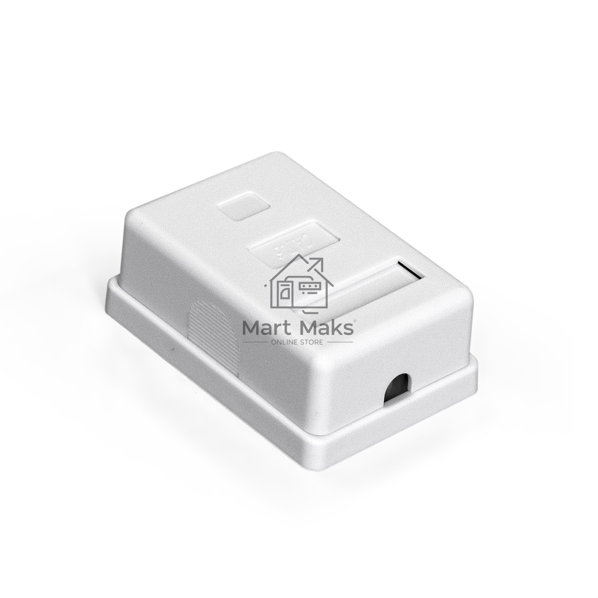 Розетка внешняя ExeGate SM1-RJ45-C6 RJ-45 кат.6 UTP Krone/110