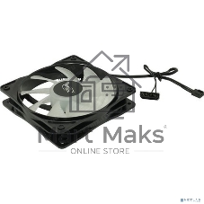 Вентилятор для корпуса DEEPCOOL RF120B черный, 120 мм, 1300 об/мин, 21.9 дБ, 3 pin