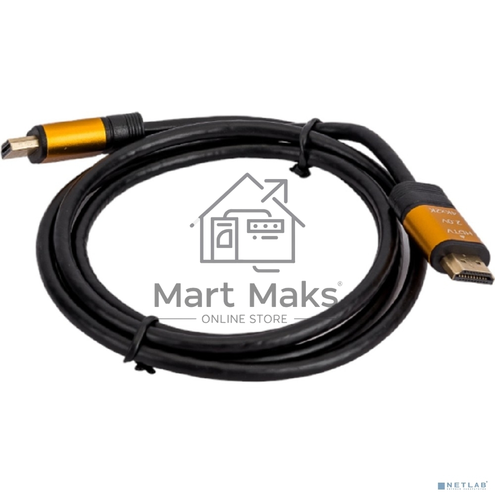 Кабель Rexant HDMI - HDMI 2.0 длина 1.5 метра (GOLD)