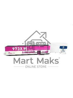 Картридж струйный NVPrint 973X (NV-F6T82AE ) пурпурный для HP PageWide 352dw/377dw/Pro 452d/477/552/577/Managed P55250dw/P57750dw (7000 стр) совместимый