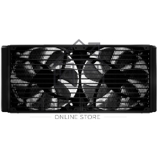 Система жидкостного охлаждения для ПК/Water Cooling System NZXT Kraken Elite 280 RGb (250W, 280мм, LED temp., Black/Fans: 2x140мм, 98.61CFM, 34.5dBA, 2000RPM/Pump height 65мм, 2800RPM, Rad thickness 27мм/S: 1851, 1700, 1200, 115X, AM5, AM4)