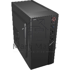 Компьютерный корпус Digma DCC-MN306 черный без БП mATX 1x80мм 1x92мм 2x120мм 2xUSB 2.0 1xUSB 3.0 audio