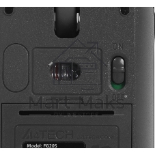 Мышь беспроводная A4Tech Fstyler FG20S серый, 2000 dpi, радиоканал, USB, кнопки - 3